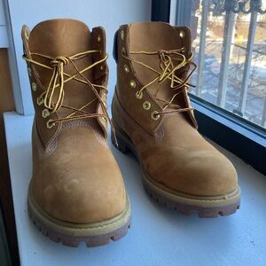 Timberland Tan Leather Boots
